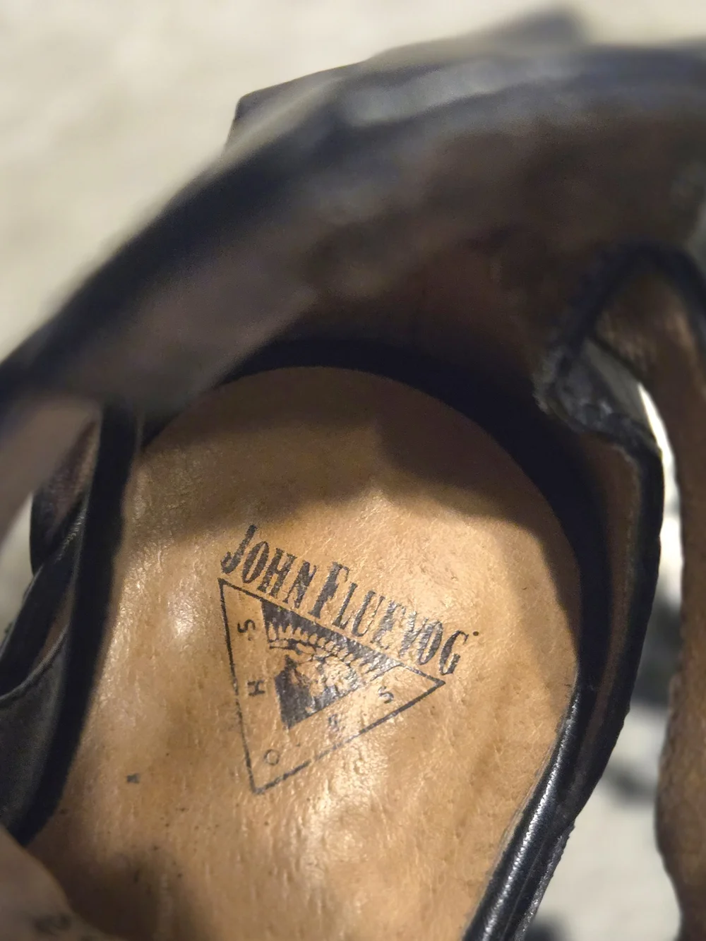 John Fluevog Postmodern Slushy Swordfish - Picture 7 of 8